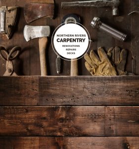Northern Rivers Carpentry: Builders in Lismore for Renovations, Property Maintenance and Repairs: building Kitchens, Bathrooms, Decks, install Bi-fold Windows and Doors. Servicing Ballina, Byron Bay, Evans Head, Casino and Kyogle, builders on the north coast, northern NSW.